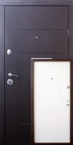 Аризона Эталон Qdoors  венге ваниль горизонт внутри