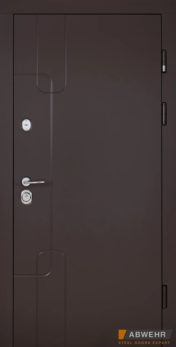 Abwehr Softana COTTAGE колір RAL 8019 + біла 